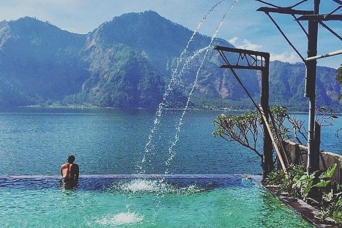 2 Days Mount Batur Sunrise Trekking With Private Ubud Day Tour - The climb to Mount Batur at 1,717 meters