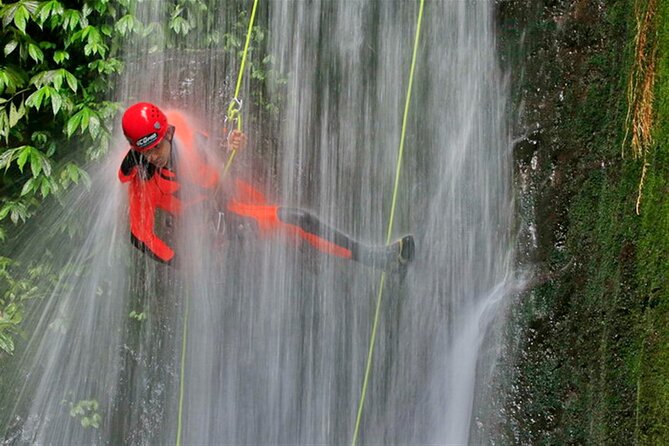 3Hrs Intermediate Canyoning in North Bali (Pickup, Lunch & GoPro) - Twelve rappels without a highly technical feel