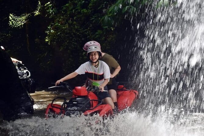 Adventure Amazing ATV Quad Bike with Waterfall include Lunch - Safety briefing before the first muddy turn