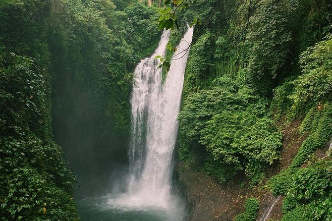 All Inclusive : Jumping Sliding at Aling- Aling Waterfall - Handara Gate - Lunch - Lunch gives the adventure a proper pause