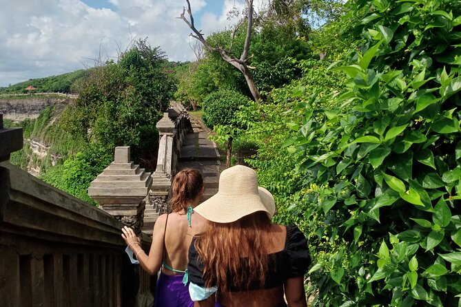 All Inclusive Kecak Dance and Uluwatu Temple Admission Ticket - Walking the cliff-top grounds at Uluwatu
