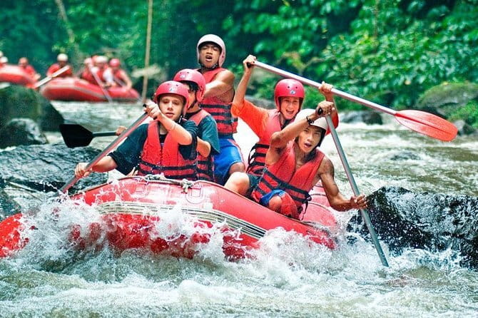 All Inclusive Quad Bike Ride and White water Rafting - Starting on the Ayung River