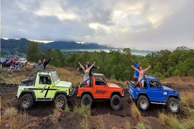 Amazing Mount Batur Jeep Sunrise and Black lava - Reaching Mount Batur before the sun appears