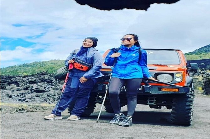 Amazing Mount Batur Jeep Sunrise and Black lava - Across Mount Batur’s black lava and sand