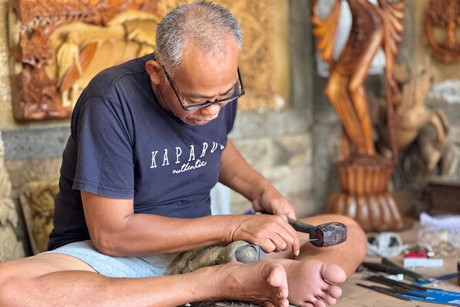 ATV Cave Waterfall And Ubud Hidden Gems Private Tour - Kemenuh Monkey River and the Petanu forest