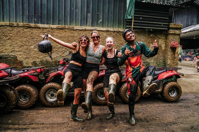 ATV Quad Bike Bali with Waterfall Gorilla Cave and Lunch - Rice paddies, villages, and tropical forest