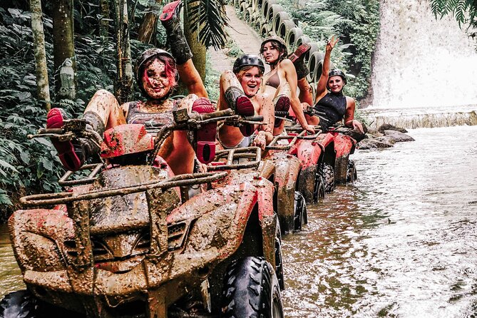 ATV Quad Bike Bali with Waterfall Gorilla Cave and Lunch - Safety briefing before the rough stuff