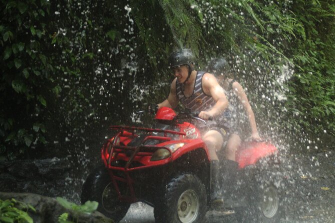 ATV Quad Bike Through Tunnel and Waterfall - What the ride through Ubud countryside is really like