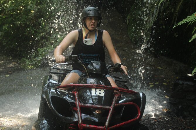 ATV Quad Bike Through Tunnel and Waterfall - Two hours on the trail, with tunnel and waterfall stops