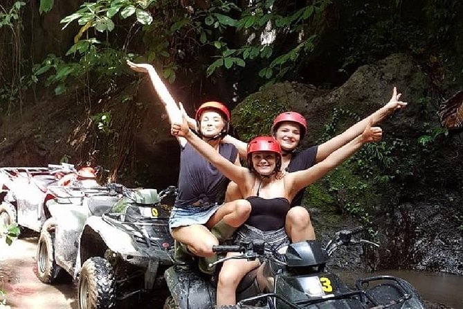 ATV Quad Bike Through Tunnel and Waterfall in Bali - Jungle Tracks and Steep Sections