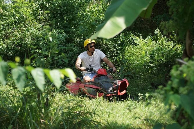 ATV Quad bike tour with Rice terraces & temple - Elephant Cave, an 11th-century temple site