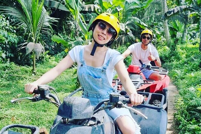 ATV Quad bike tour with Rice terraces & temple - Two hours on a Bali ATV