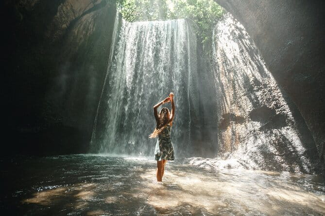 Bali a Hidden Gems Tirta Gangga Taman Ujung and Cepung Waterfall - Tukad Cepung Waterfall and the walk underground