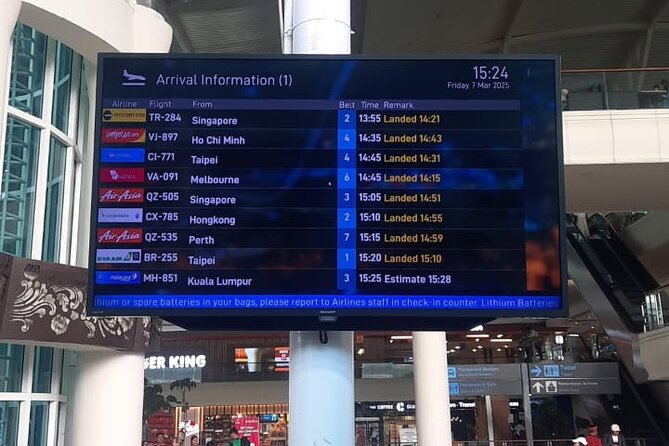 Bali Airport Private Transfers | Welcome Pickups - The delayed-flight example is encouraging, with one limit