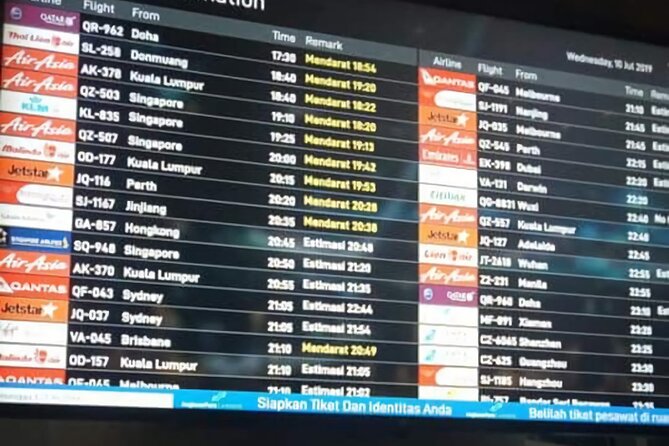 Bali Airport to/from Sanur, Nusa Dua, Jimbaran and Uluwatu - A private start instead of an airport taxi scramble