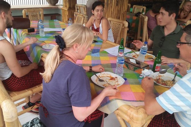 Bali Amazing Cooking Class - Rice fields and the food on your plate
