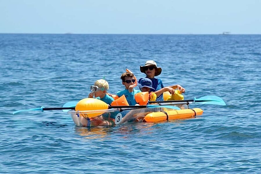 Bali/Amed: Transparent Kayak Experience - Turtles are possible, but do not book a guarantee