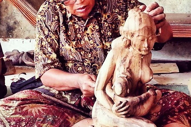 Bali Arts shopping with temples-waterfall visit. - Semar Kuning Artist Cooperative and Ubud painting