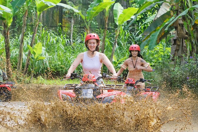 Bali ATV Quad Adventure - Ubud Monkey Forest and Waterfall - Tegenungan Waterfall and the cost of changing weather