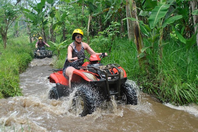 Bali ATV Quad Bike Adventures - Mud, rice fields, and a tunnel near Ubud