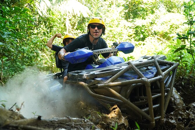 Bali ATV Quad Bike & Ayung River Rafting Combo with Lunch - Taking on the full ATV track