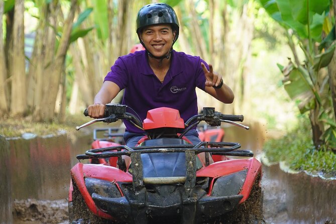 Bali ATV Quad Bike with Monkey Forest and Tegenungan Waterfall - Sangeh Monkey Forest has a different feel