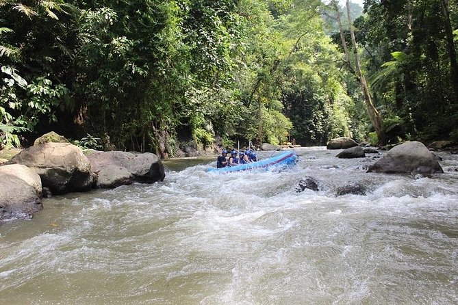 Bali ATV Ride Adventure & White Water Rafting with All-Inclusive - Rafting the Ayung River after the stair climb