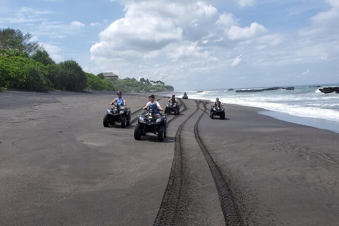 Bali ATV Ride In the beach black sand atv tour - Starting in Tegal Mengkeb village