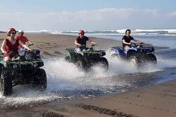 Bali ATV Ride In the beach sunset atv tour - Riding from Tegal Mengkeb toward the beach