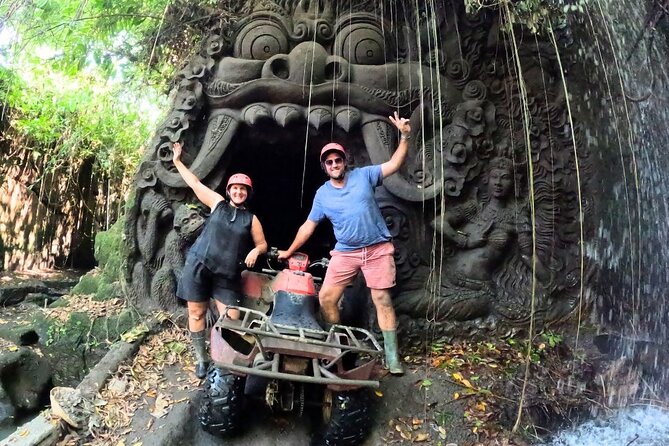 Bali ATV Ride Ubud Waterfall, Ricefield,River,Barong Cave, Lunch - Key points at a glance
