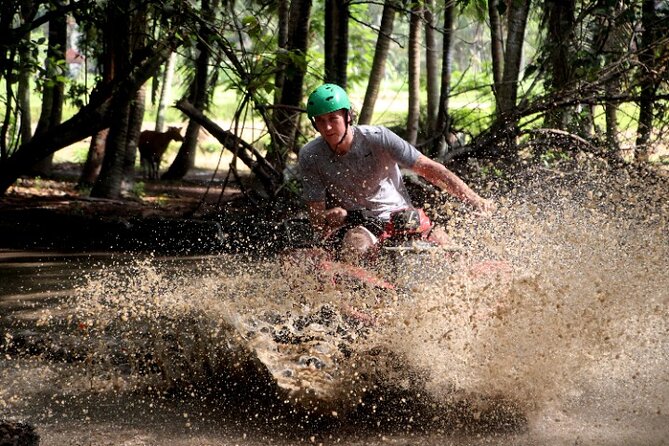Bali ATV Ride Ubud Waterfall, Ricefield,River,Barong Cave, Lunch - Pickup from Nusa Dua and the Ubud meeting point