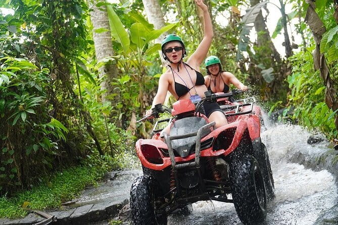 Bali ATV Ride with Waterfall Dragon Cave and Lunch by Penidago - From Silakarang village roads to muddy jungle tracks