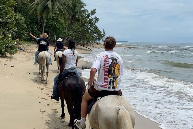 Bali Beach Horse Riding combo with waterfall All Inclusive - Saba Beach: the long horseback-riding portion
