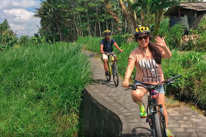 Bali Bike Tour Ubud Area - A family compound and the details of daily life