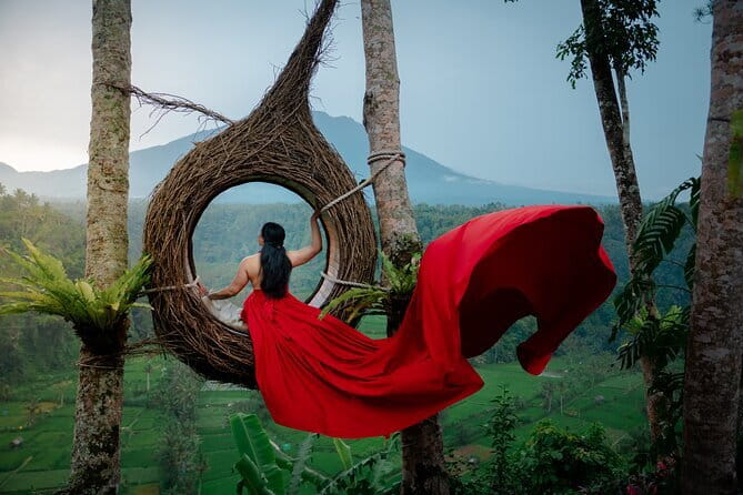 Bali Day Trip: Bali Instagram Tour (All Inclusive & Private) - Jungle Swing and bird nest at Lereng Agung