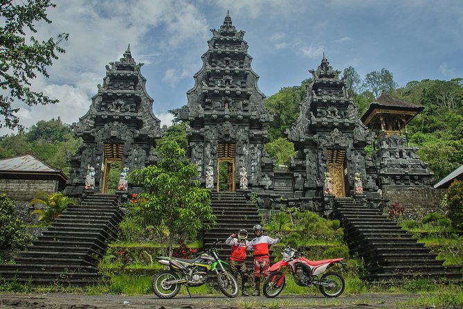 Bali Dirt Bike Adventure - Mount Batur’s crater, lake, villages, and volcanic sand