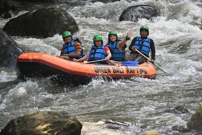 Bali Exciting Thriling Adventure: River Rafting, ATV Ride, Swing - Starting with Ayung River rafting at Kedewatan