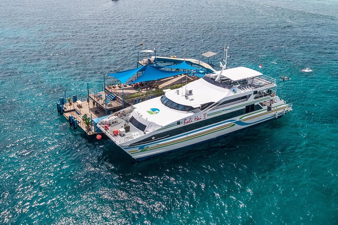 Bali Hai - Reef Cruise - What happens at the Nusa Lembongan pontoon