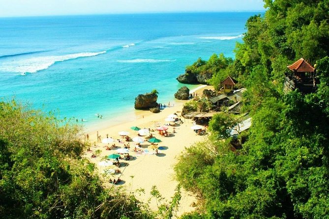 Bali Halfday Tour Uluwatu - Padang Padang Beach for two hours by the cliffs