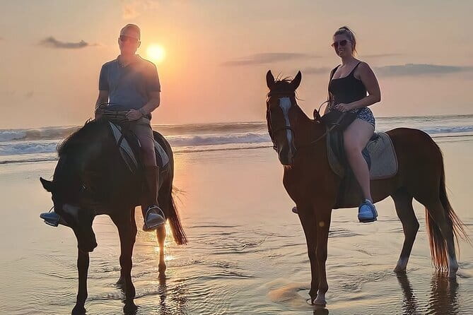 Bali Horse Riding Seminyak Beach Experience Private Transport - Pantai Double Six and the coastal route
