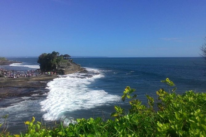 Bali in 1-Day : Rice Terrace, Volcano, Tanah lot - All Inclusive - Tanah Lot at sunset