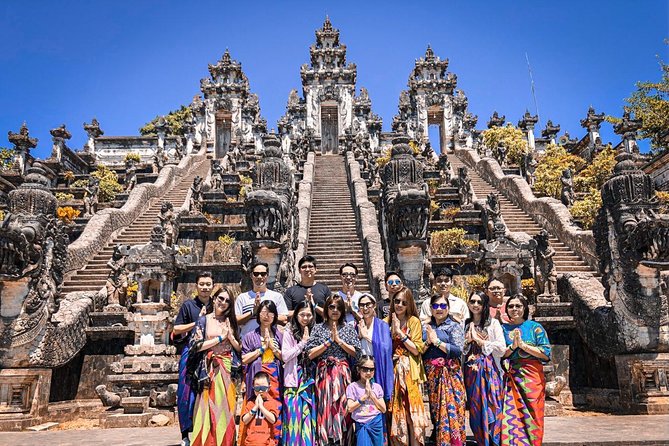 Bali Instagram Tour - Lempuyang Bali Gate of Heaven - Tukad Cepung Waterfall requires a walk