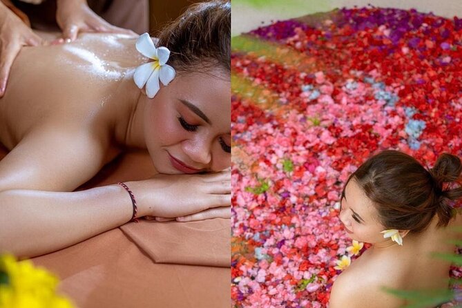 Bali Luxury Spa Massage and flower Bath 2 hour Treatmen - The foot wash eases you into the treatment