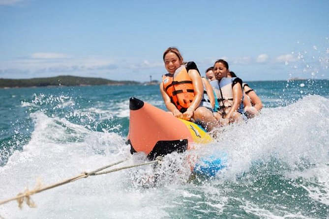 Bali Parasailing Adventure,Banana Boat,Jet Ski and Donut Boat with Transfers - Pickup from your hotel and arrival at Tanjung Benoa