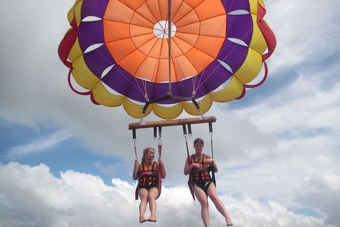 Bali Parasailing Adventure with Including Hotel Transfer - Showers, lockers, and the less polished side