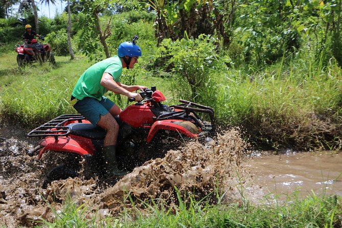 Bali Quad Adventure with Waterfall Tour - Kanto Lampo Waterfall after the ride