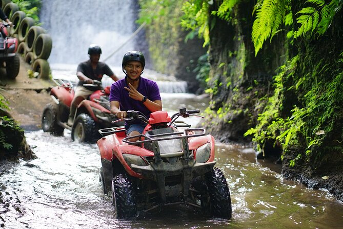 Bali Quad Bike Through Gorilla Cave - Monkey Forest and Waterfall - Two hours on an ATV, from village paths to Gorilla Cave