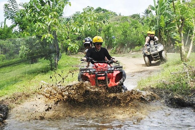 Bali Quad Bike Through Gorilla Cave - Monkey Forest and Waterfall - Tegenungan Waterfall adds a classic Bali stop