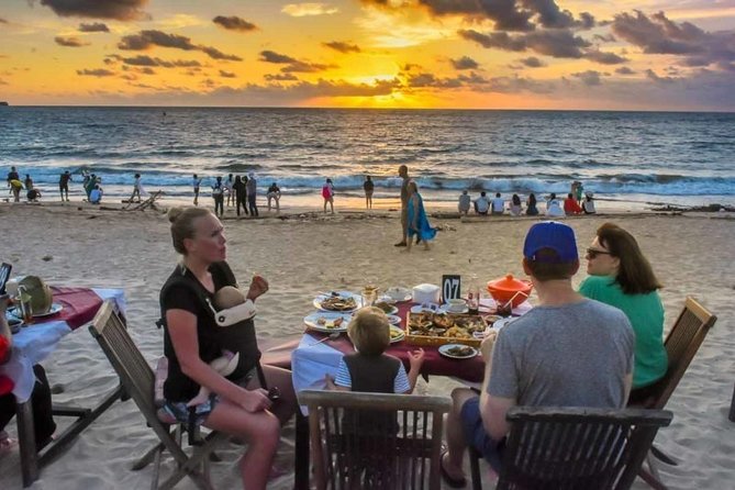 Bali Romantic Seafood Dinner under sunset jimbaran Beach - Arriving at 5 pm for the sunset