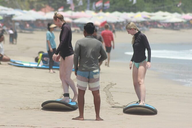 Bali Seminyak Beach Private Surf Lesson 2 Hour - What is included for the $26 price